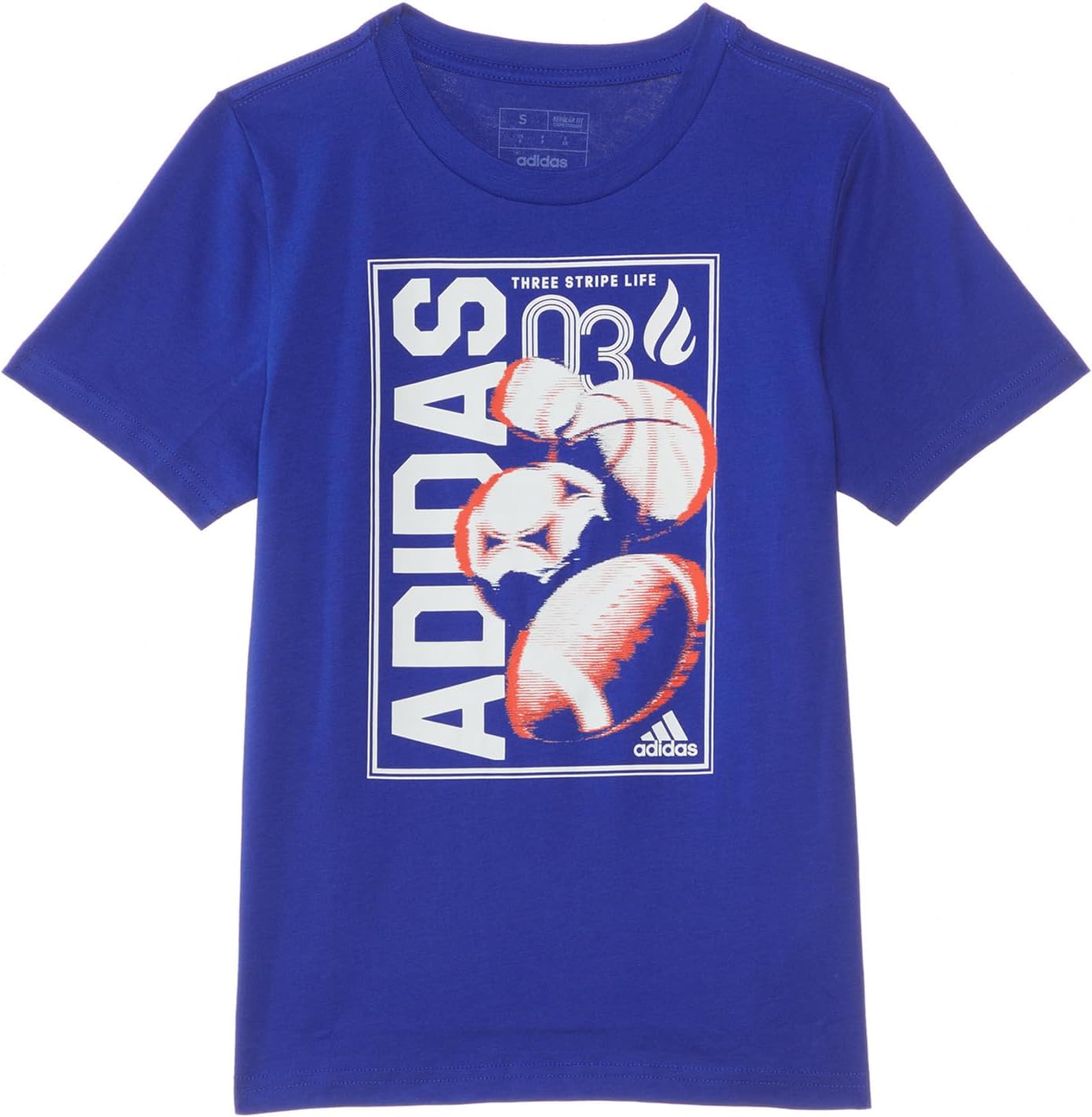 

Футболка adidas Kids SS Global Sport Tee(Big Kid), цвет Blue Royal