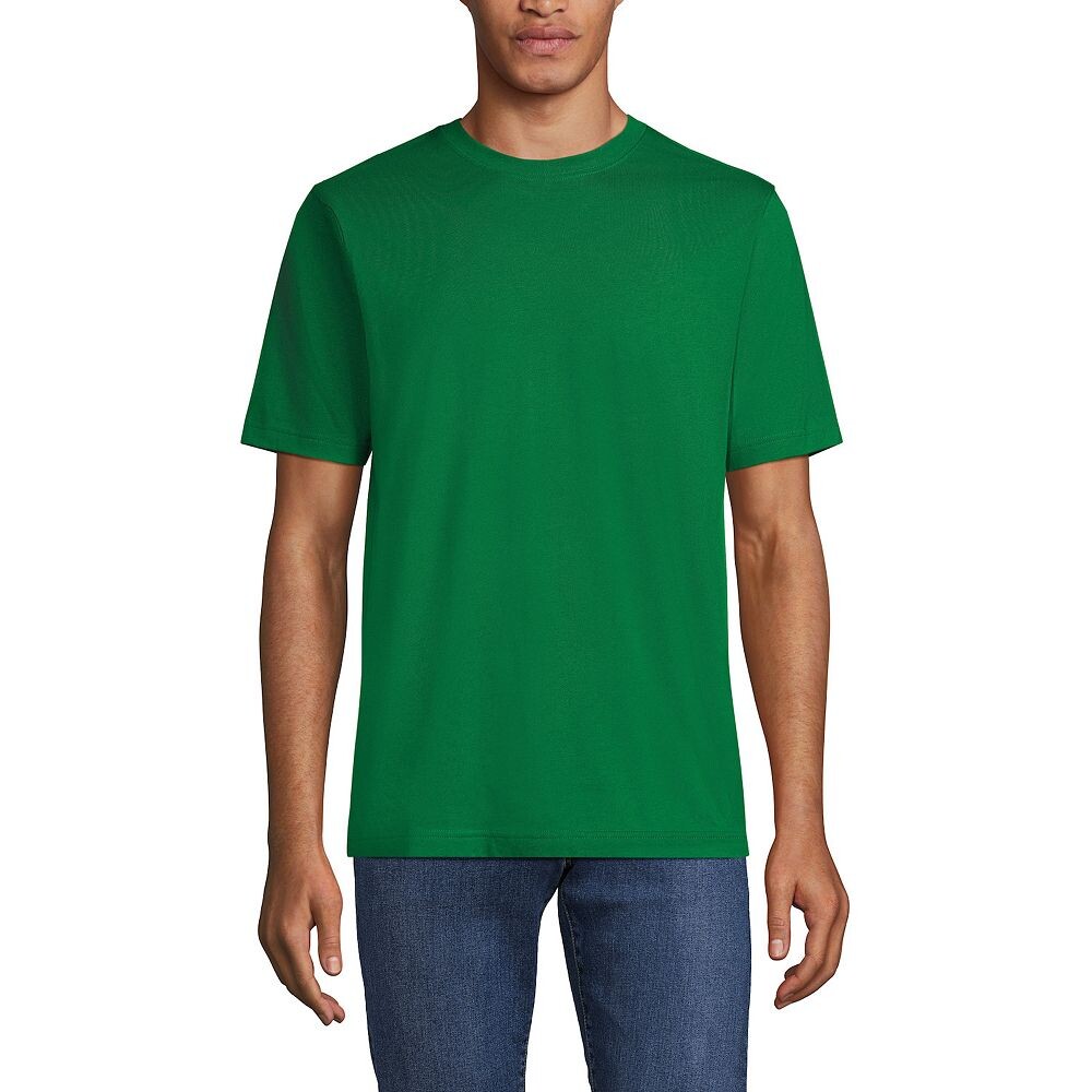 

Футболка Big & Tall Lands' End Super-T, цвет Court Green