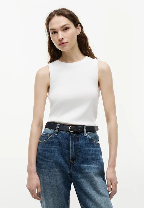 Майка Tommy Hilfiger, цвет экрю