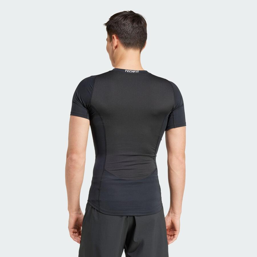 ADIDAS Компрессионная тренировочная футболка TECHFIT — фото 3