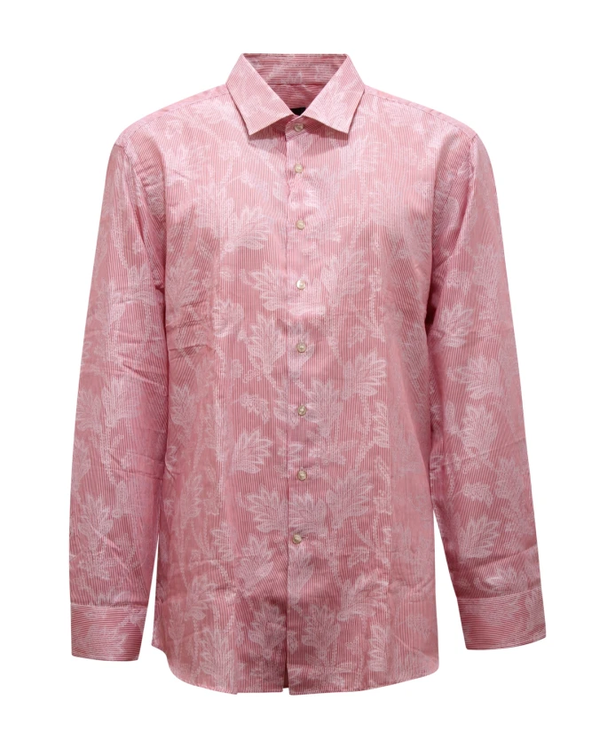 

Рубашка в полоску из жаккарда Etro, красный