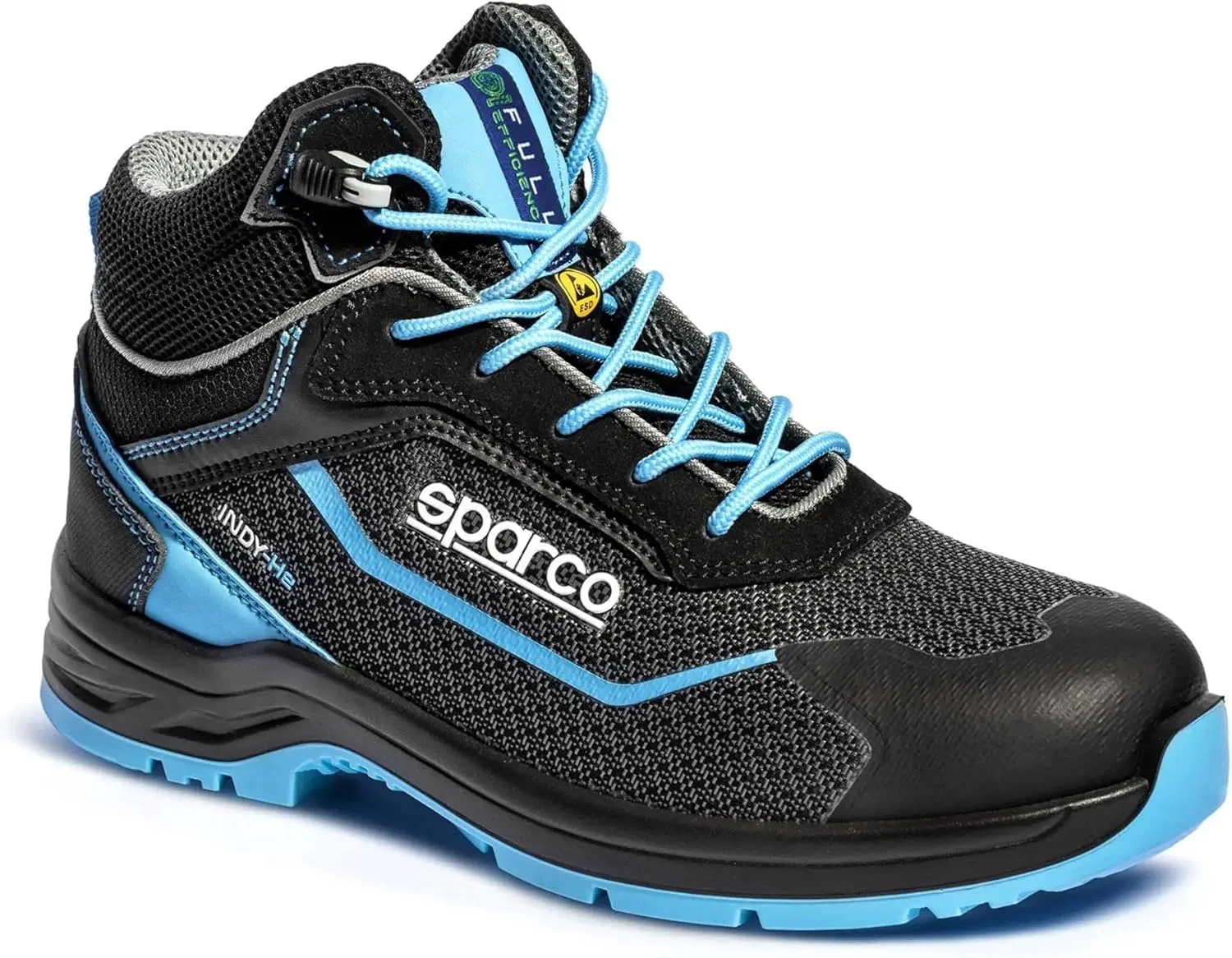 Sparco - Indy-e ESD S3S SR FO LG - Защитная обувь для мужчин и женщин - Нескользящая и прочная рабочая обувь - Защитная обувь для любых условий работы, Multicoloured