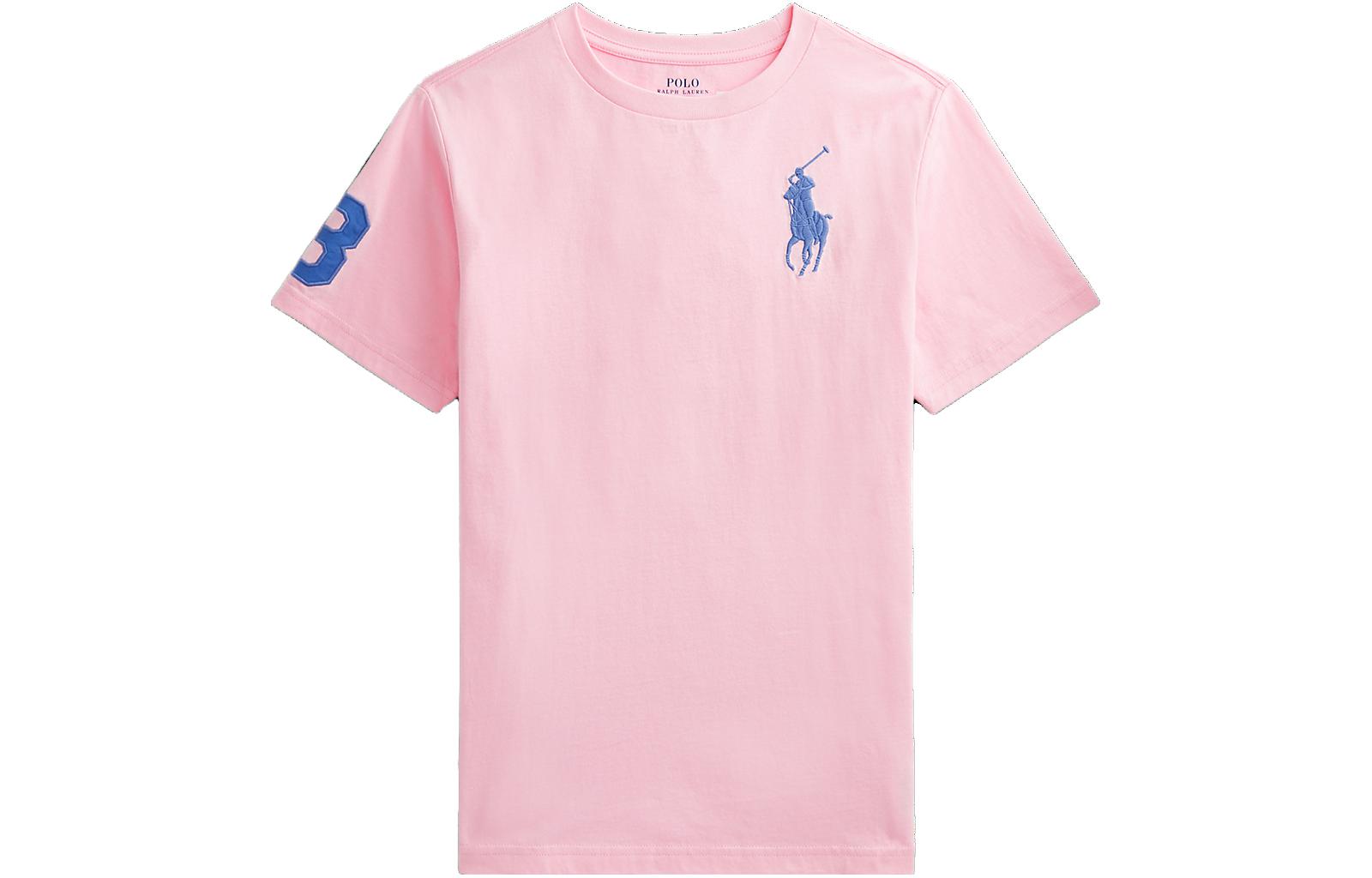 Polo Ralph Lauren Футболка SS23 Pink детская — фото 3