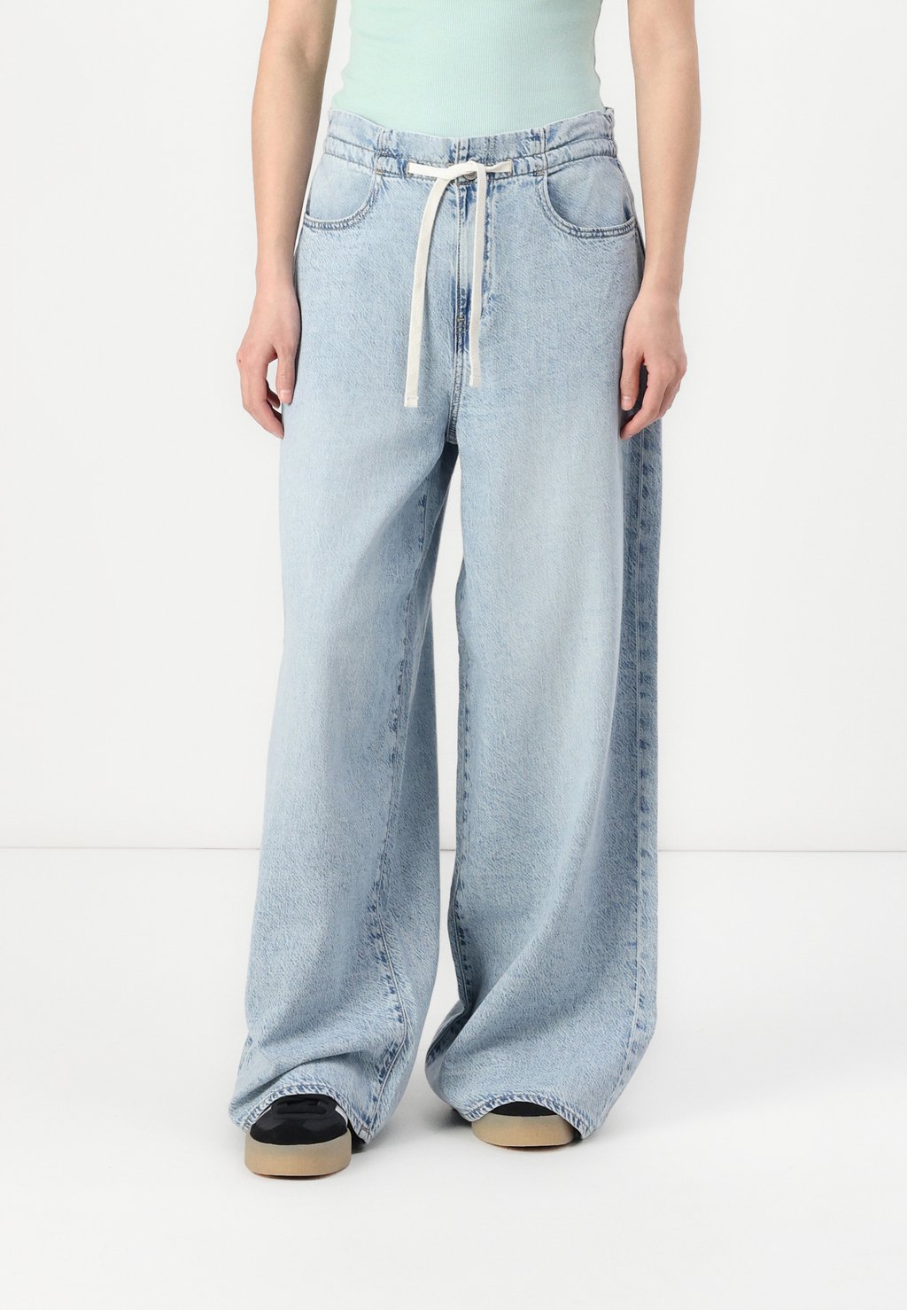

Джинсы свободного кроя BAGGY PULL ON YAYA GAP, синий