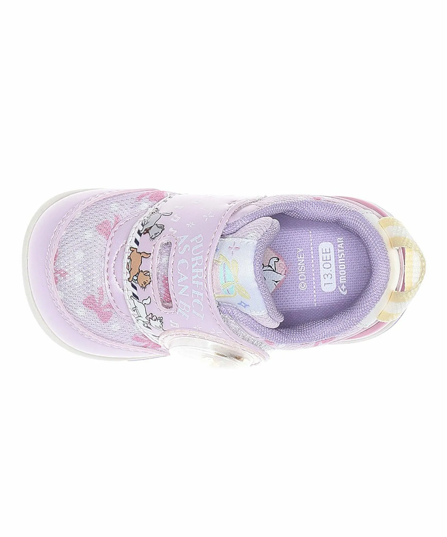 Кроссовки DN B1318 Персиковые детские туфельки Disney Moonstar, Peach — фото 3