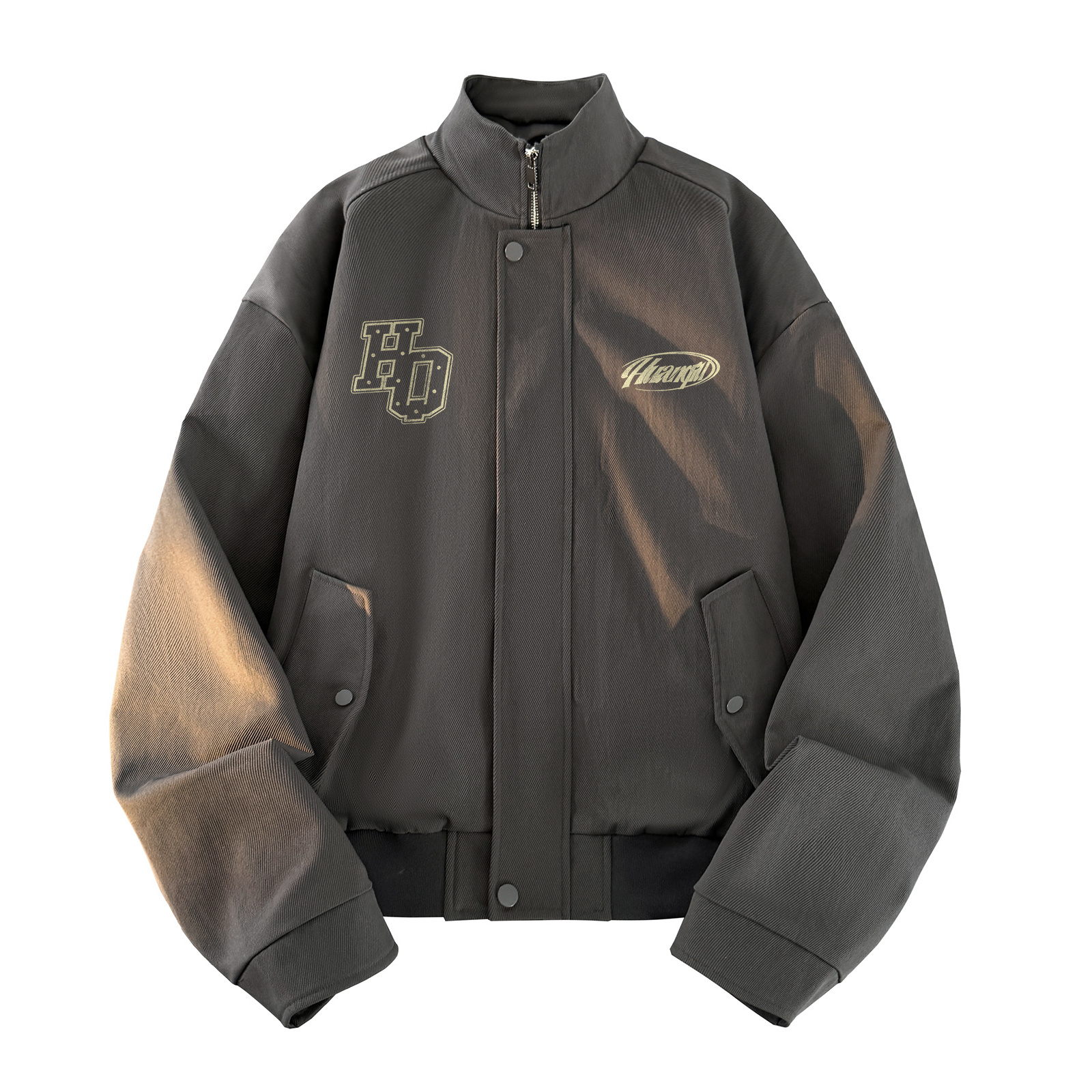 

Куртка Unisex Stand Collar Moderate HUANQIU, темно-серый