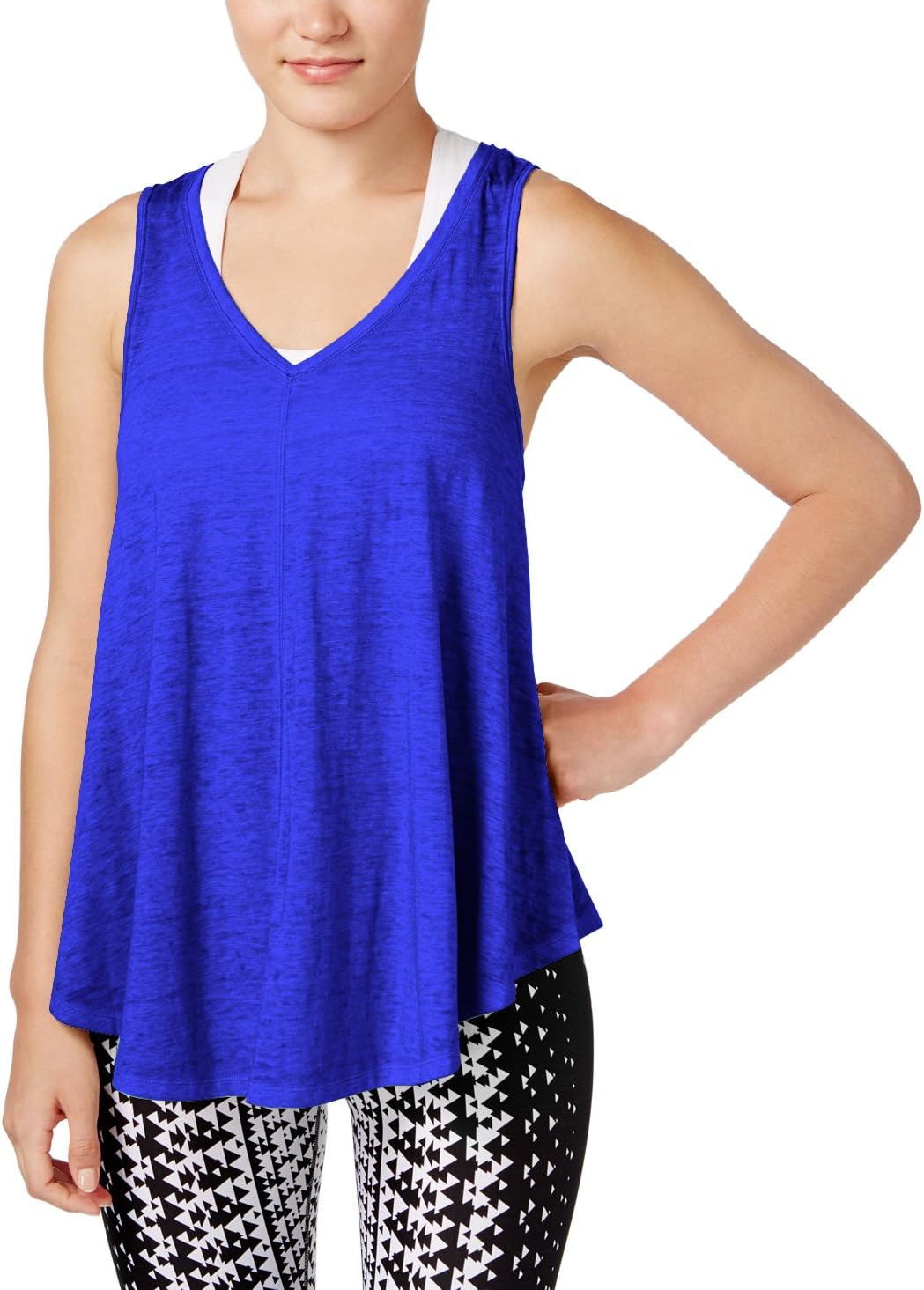 

Женская свободная рубашка Calvin Klein Performance Icy Wash Tank, Royal Blue