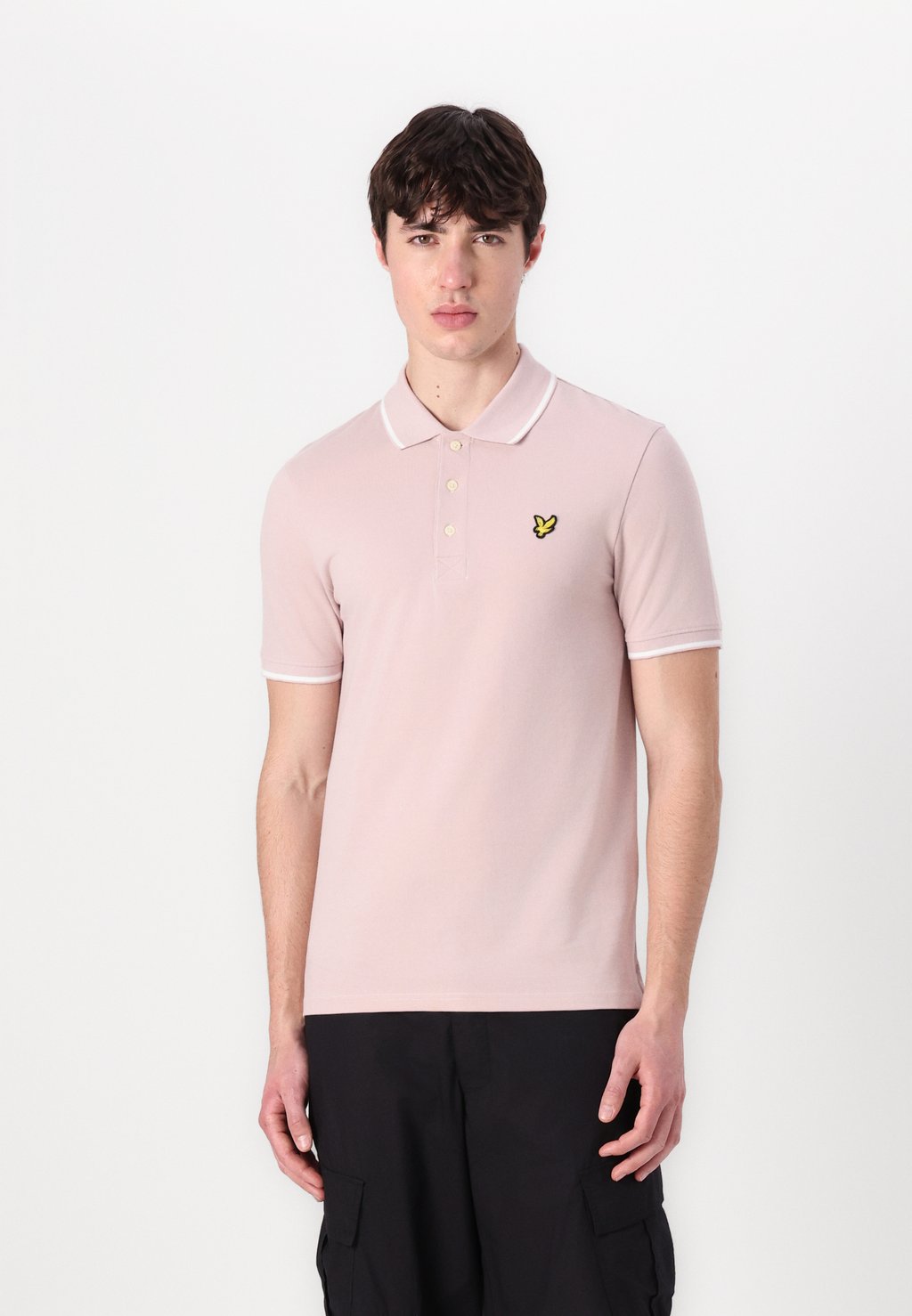 

Рубашка поло TIPPED Lyle & Scott, светло-розовый