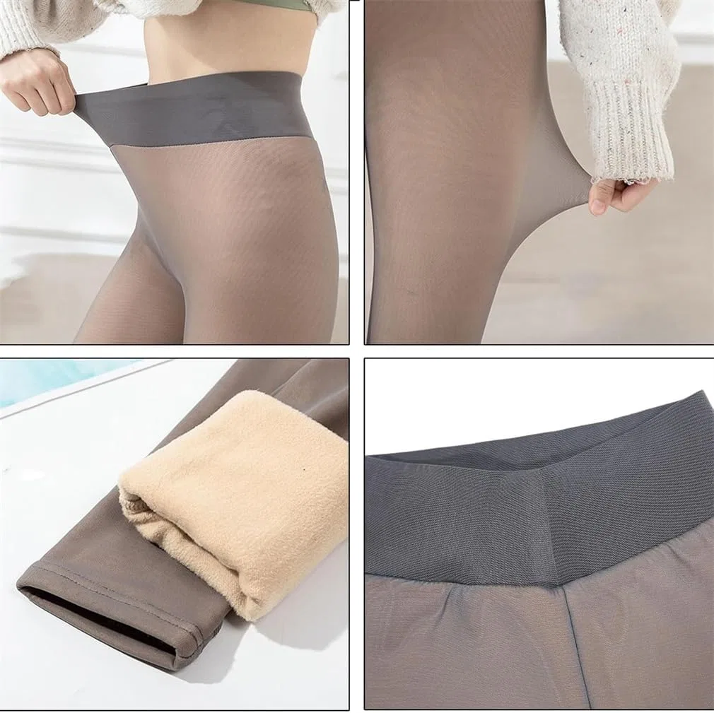 Женские леггинсы с компрессионным поясом Magic Curve Leggings, светло-коричневый — фото 2