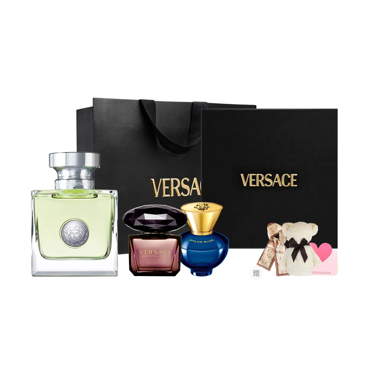 Женский набор парфюмерии VERSACE Heartbeat, 30мл+5мл*2, Starry Night/Pink Diamond/Sunset Dream/Dylan
