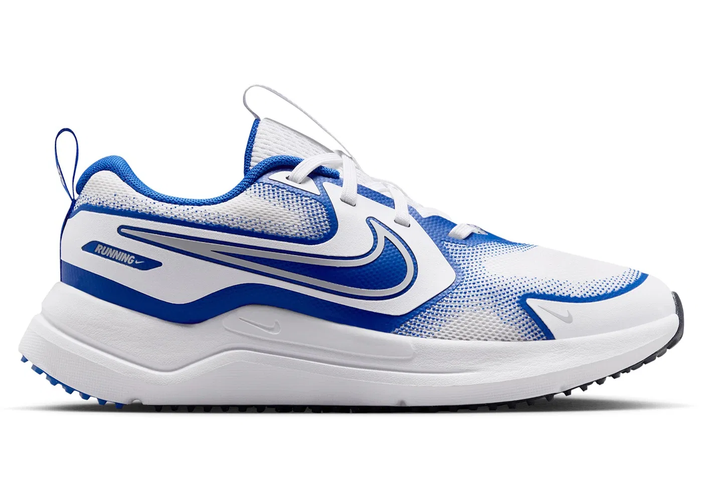 Детские кроссовки беговые Nike Cosmic Runner Nike, White/Game Royal/Midnight Navy/Vast Grey