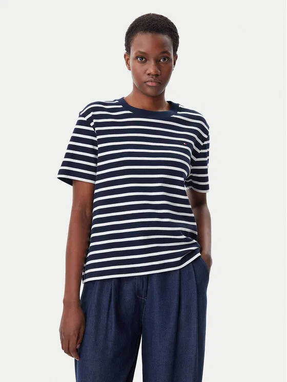 Футболка relaxed fit Modern Cody Tommy Hilfiger, темно-синий