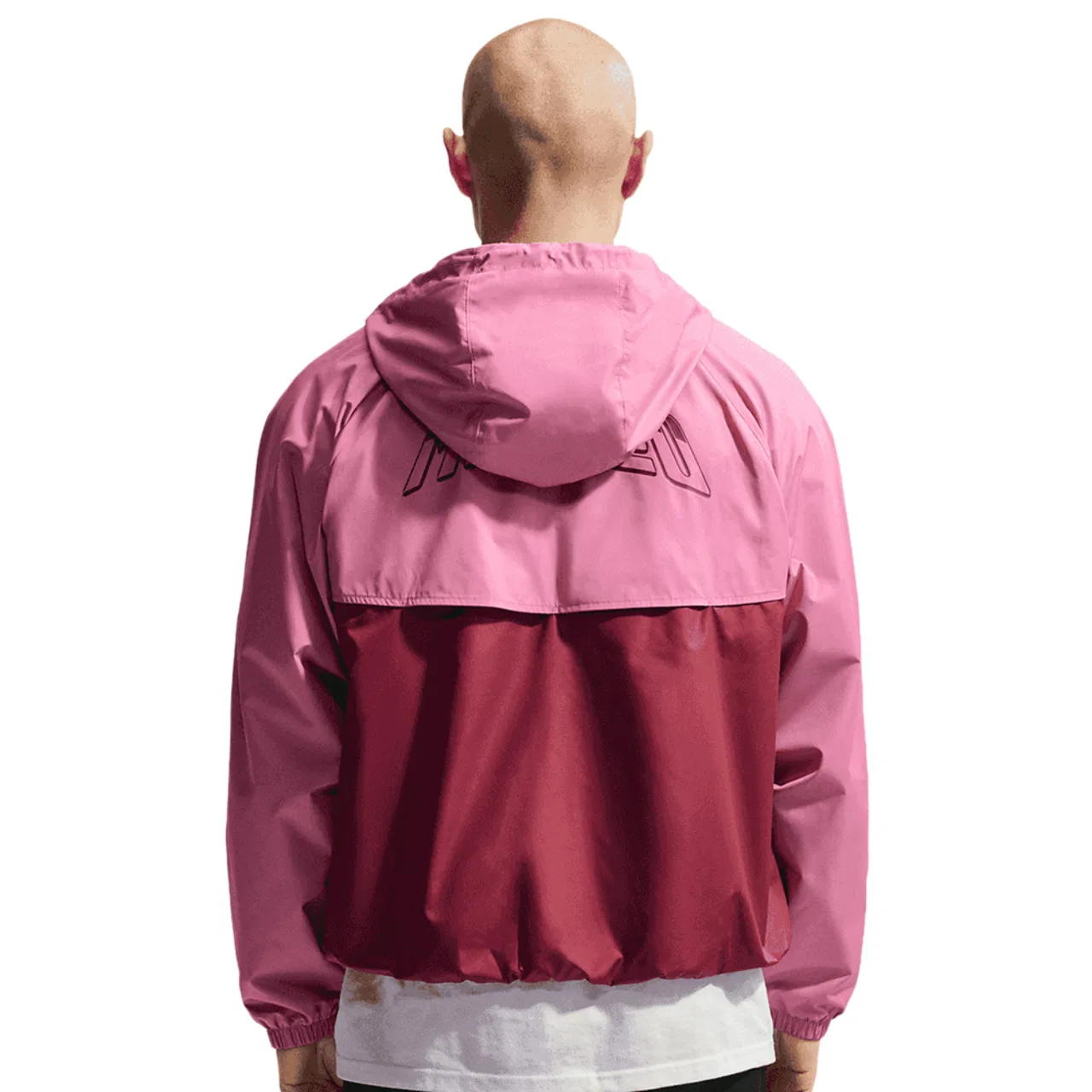 Мужская куртка Windrunner Nike, цвет White/Red — фото 2