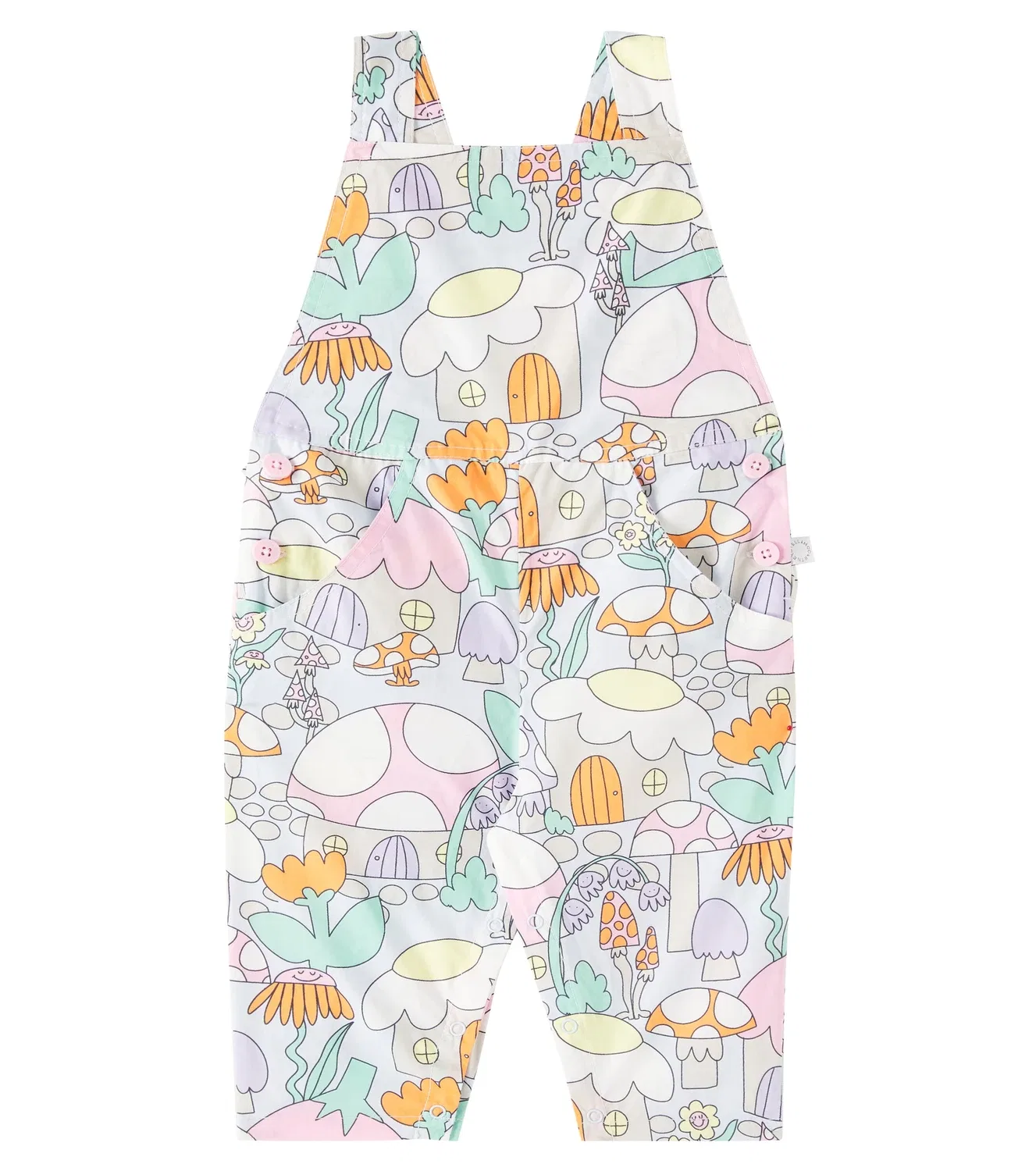 Детский комбинезон с принтом Stella Mccartney Kids, мультиколор