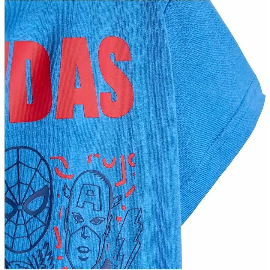Детский спортивный костюм с длинным рукавом Mrvl Av T Set adidas, Синий — фото 4