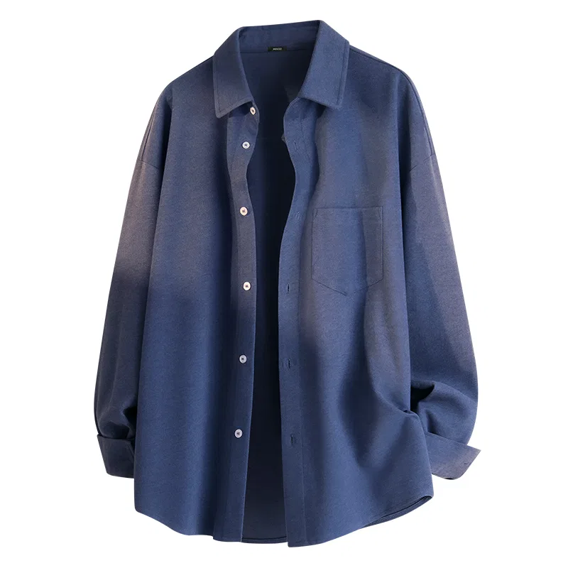 Детская рубашка с длинным рукавом, 2 шт MINISO, Blue (Blank)