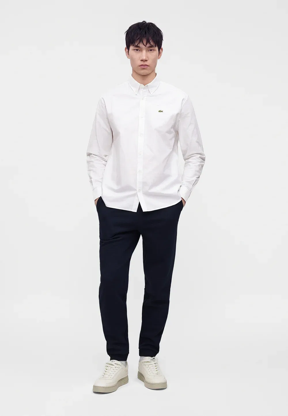 Штаны спортивные Lacoste Унисекс Navy Blue — фото 2