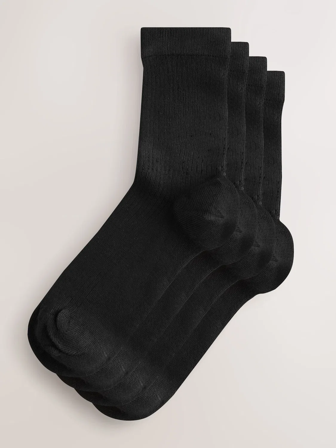 Носки женские, ribbed, Black Supersoft Next, черный