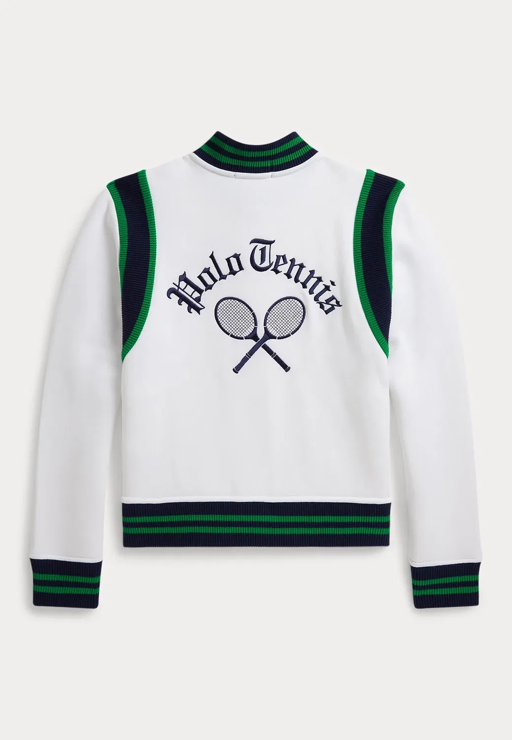 Куртка для поло и тенниса US Open, размер 7-14 лет - куртка-бомбер Polo Ralph Lauren, White Multi — фото 2