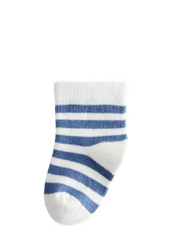 Носки 5 пар, хлопок, Socks 5 pack, Next, Blue/White, белый — фото 2