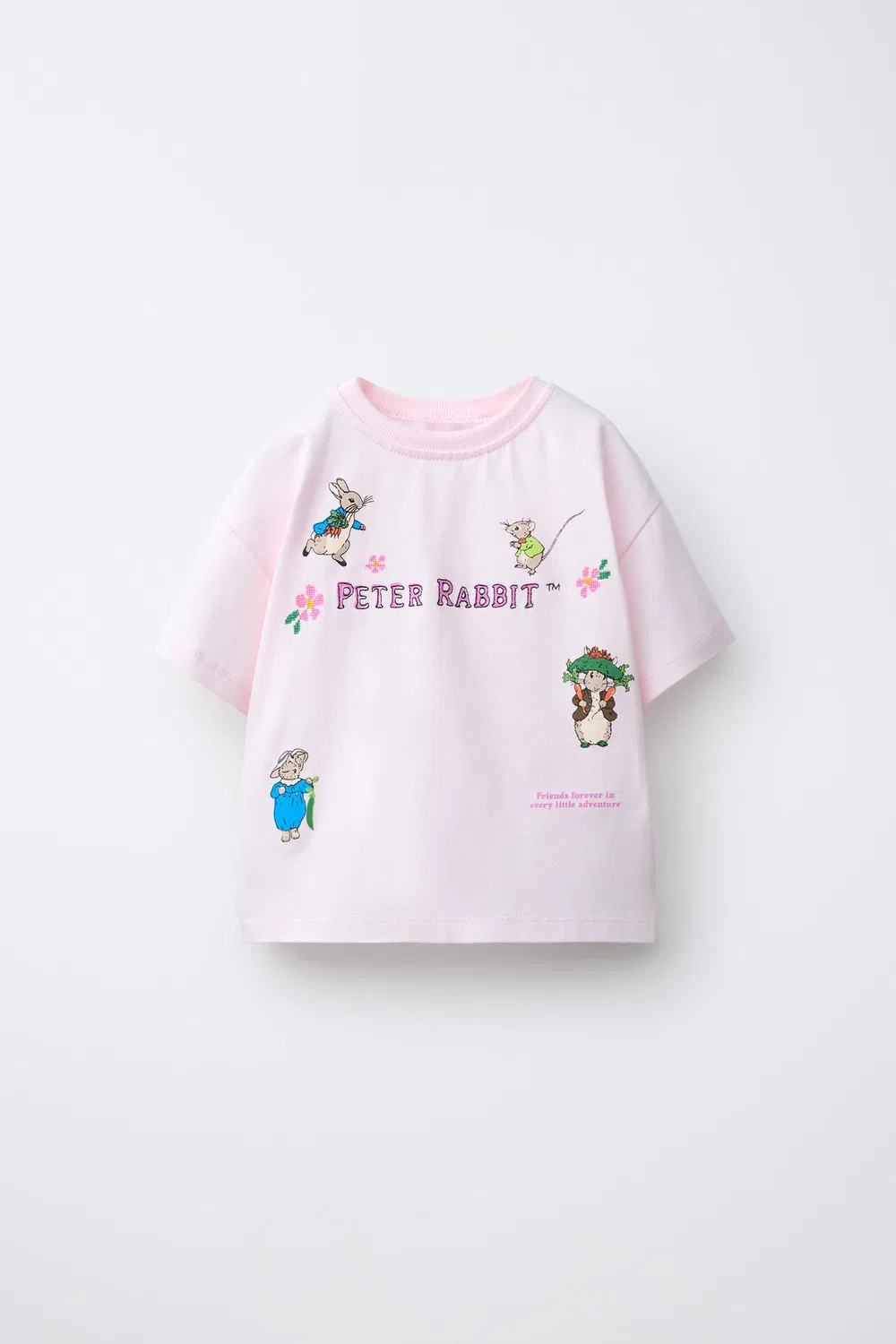 Футболка PETER RABBIT  ZARA, Pink