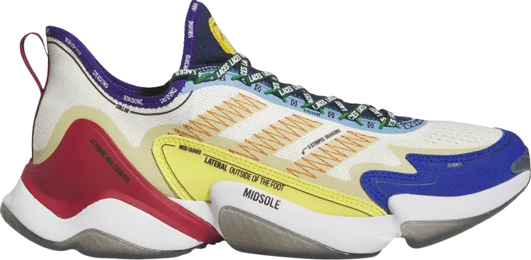 

Кроссовки Adidas Mahomes 1 Impact FLX 'Shoe Anatomy', многоцветный