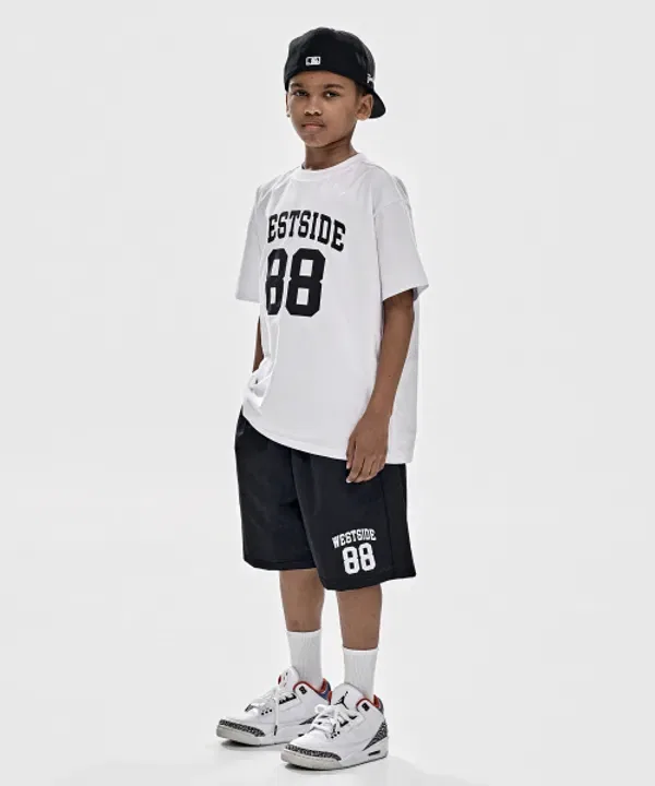 Костюм детский Westside 88 Takeasy Kids, белый/черный — фото 4