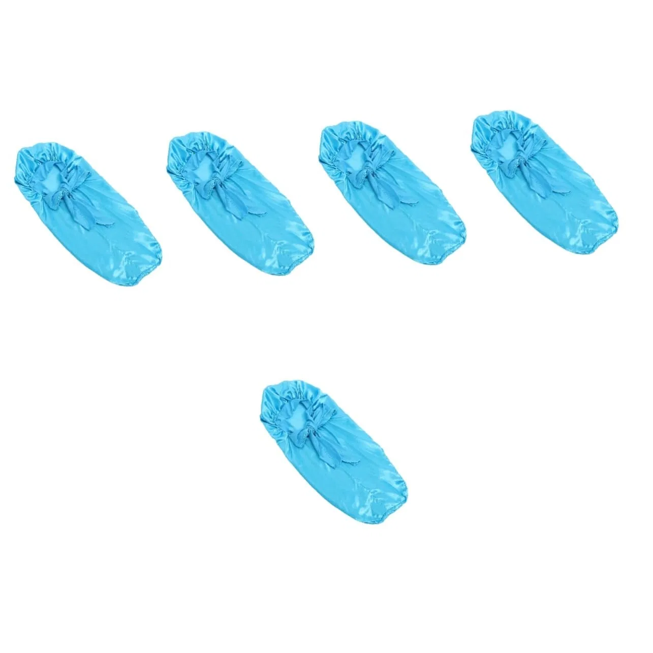 Набор шапочек для душа Satin, Healvian, 5 шт, 58 x 27 см, Sky Blue