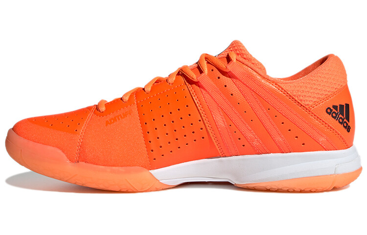 Кроссовки для бадминтона Wucht P5, унисекс, низкие, оранжевые/черные Adidas