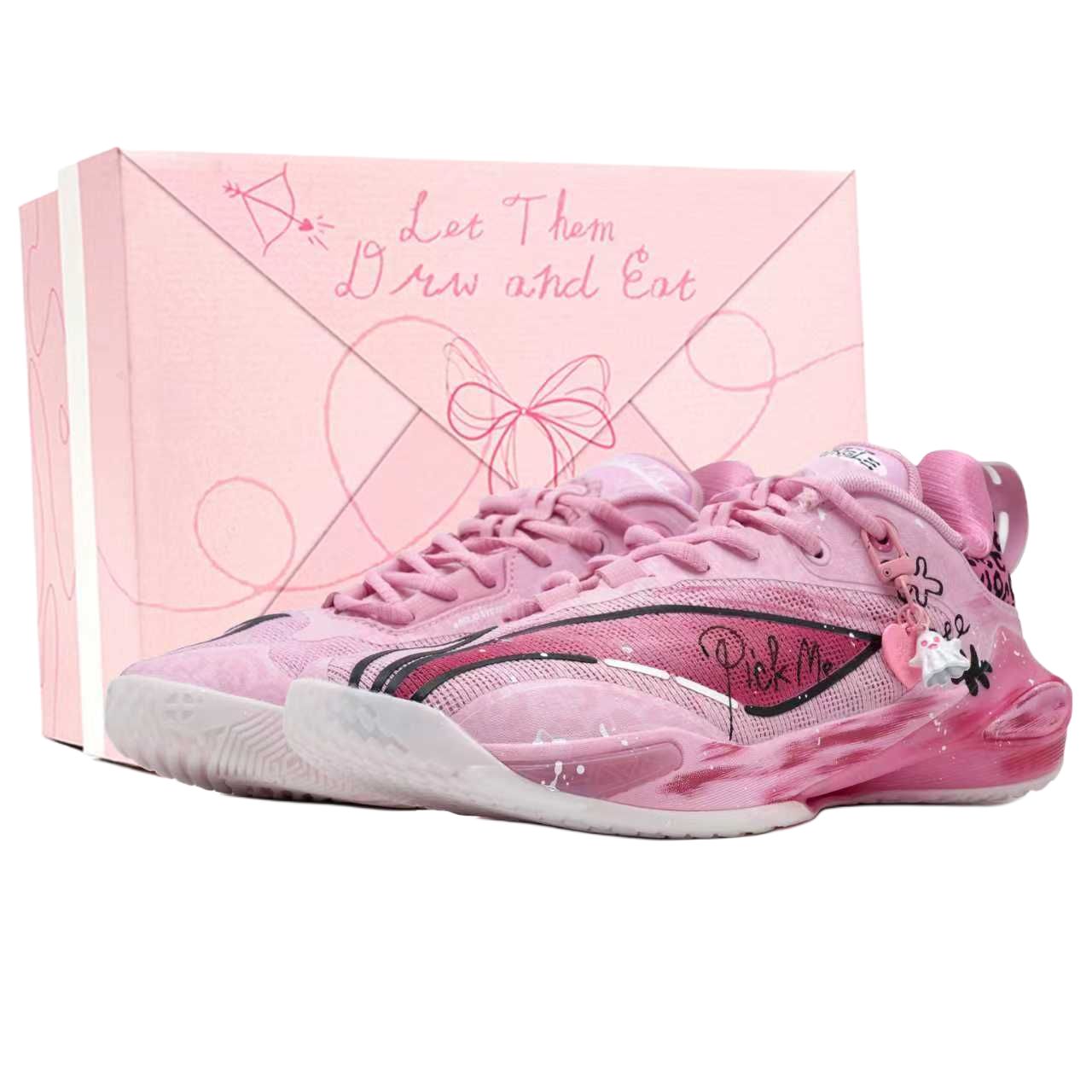 

Flash Strike 11 амортизирующие устойчивые к истиранию дышащие низкие баскетбольные кроссовки с карбоновой пластиной во всю длину мужские LINING, персиковый