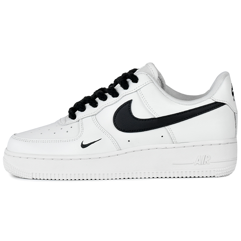 Кроссовки Nike Air Force 1 износостойкие и легкие низкие для скейтбординга унисекс черно-белые черно-белые подарочная коробка 4, цвет Black White-Gift Box 4 — фото 2