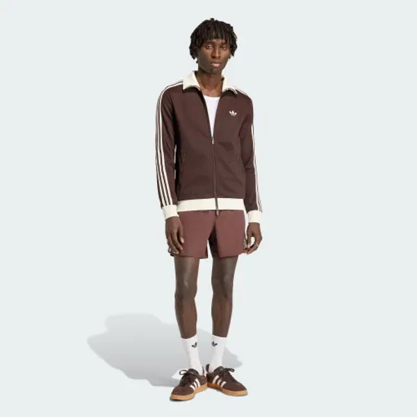 Тренировочная куртка классическая, Adidas Originals, aura coffee white — фото 4