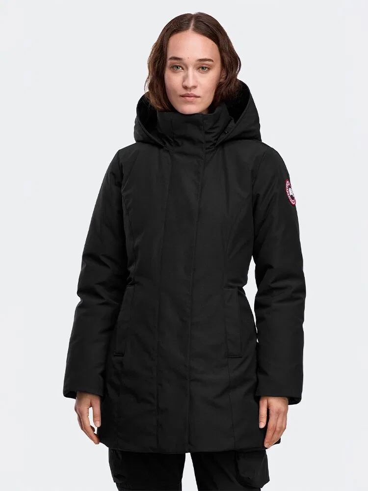 Пуховик Leslie Parka CANADA GOOSE, Black — фото 2