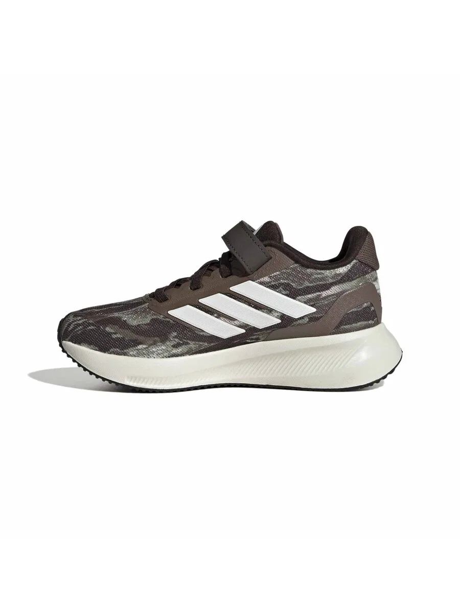 Кроссовки ADIDAS SPORTSWEAR 'Runfalcon 5' зеленого цвета — фото 2