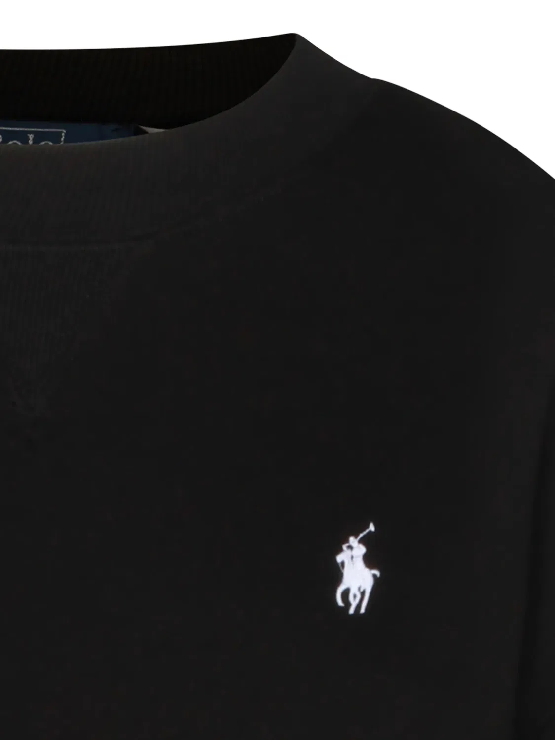 Polo Ralph Lauren Джемпер с вышивкой логотипа, черный — фото 3