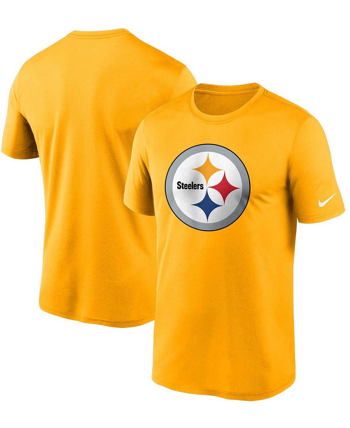 

Футболка Nike Pittsburgh Steelers Logo Essential Legend Performance, желтый