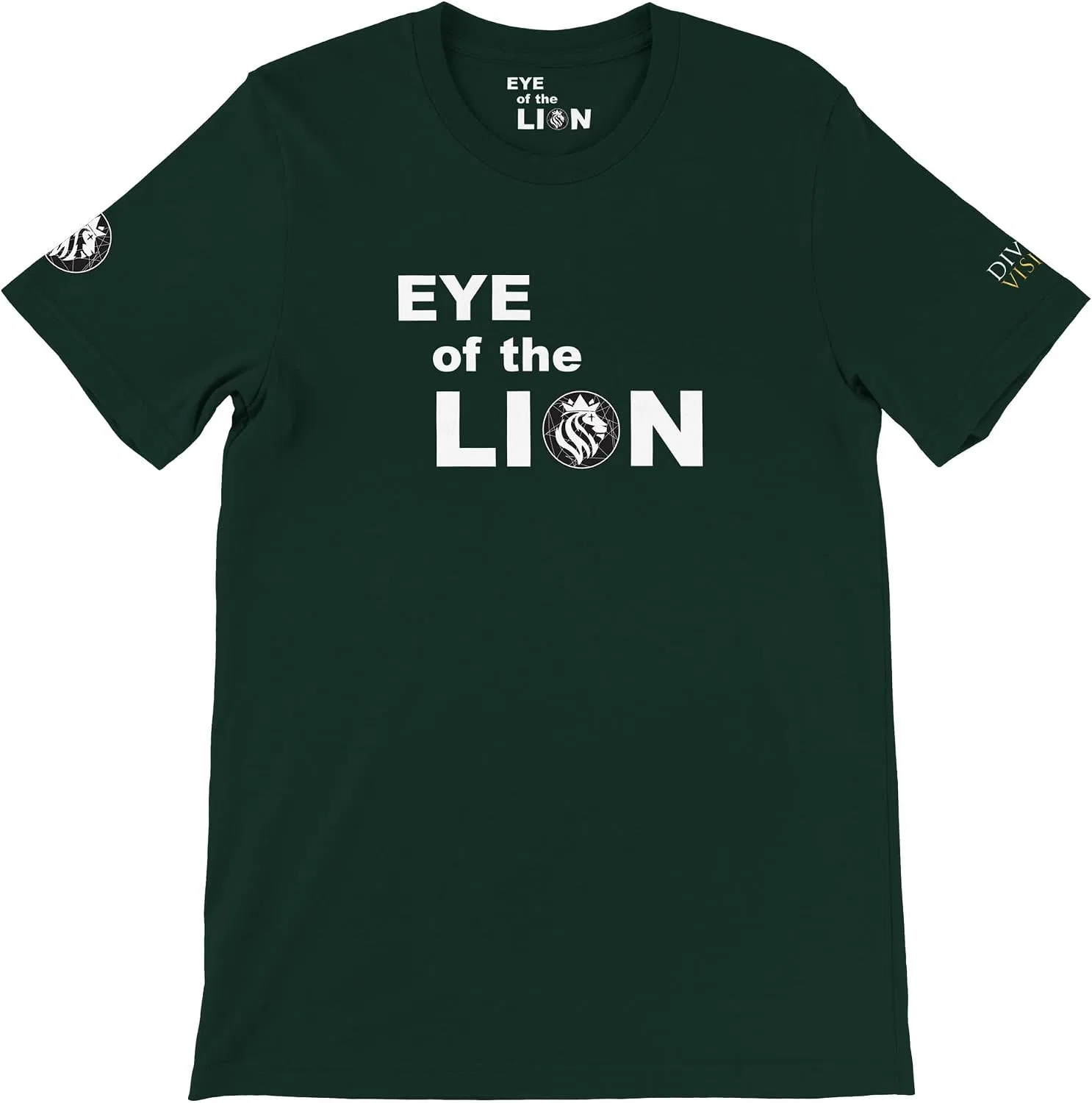 Футболка с принтом Eye Of The Lion Divine Vision, Forest
