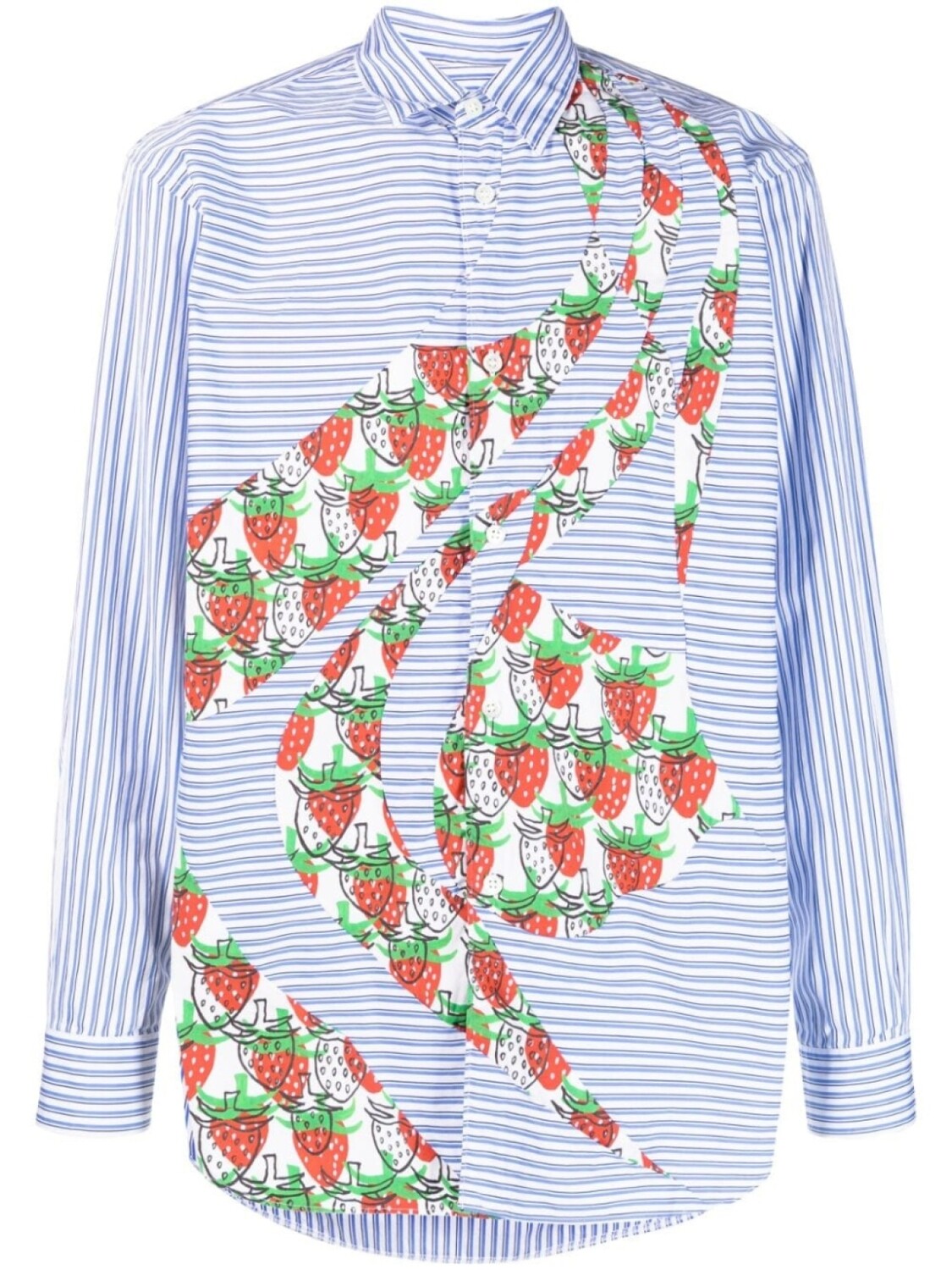 

Comme Des Garçons Shirt рубашка с графичным принтом, синий