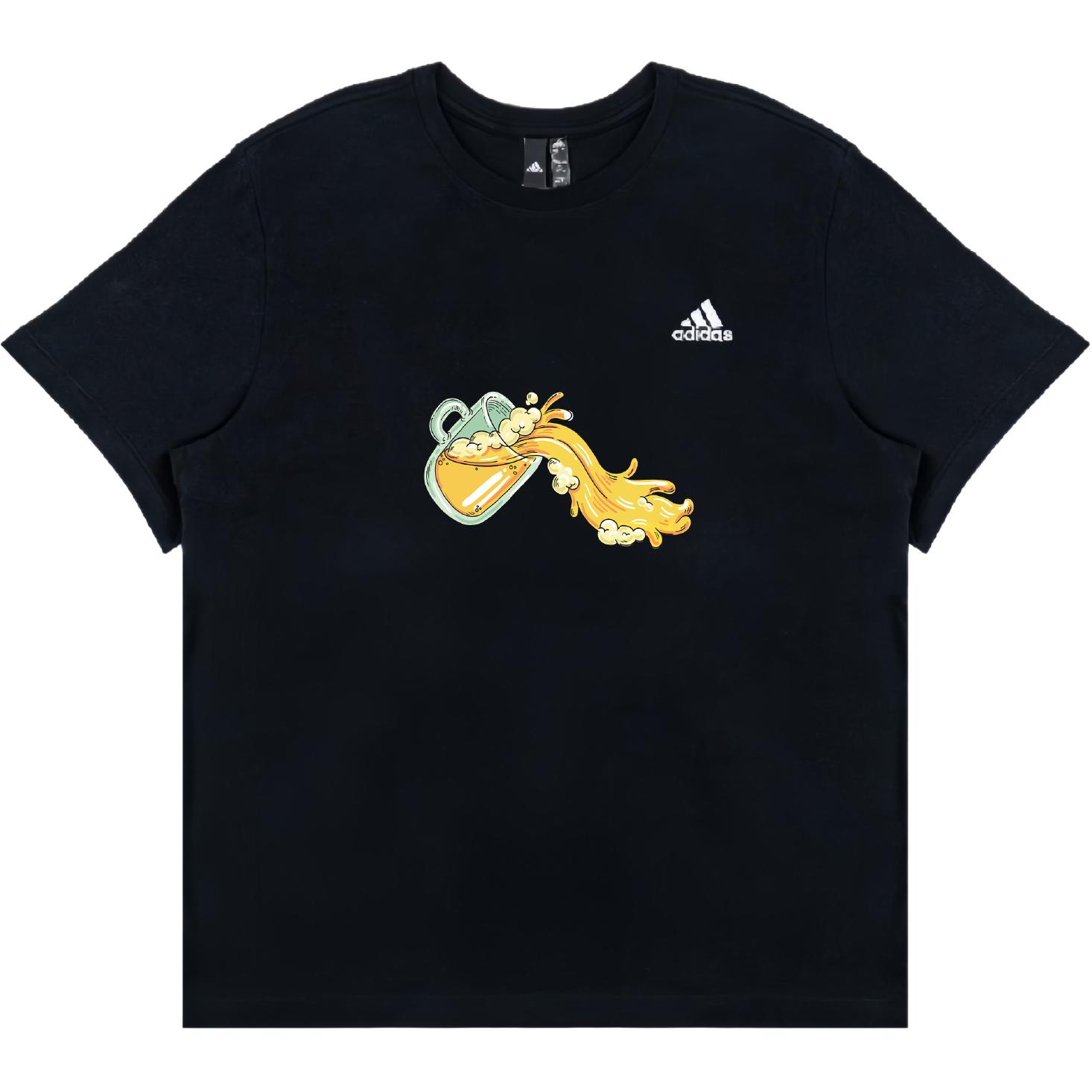 

Adidas Футболка унисекс черная, Черный, Adidas Футболка унисекс черная