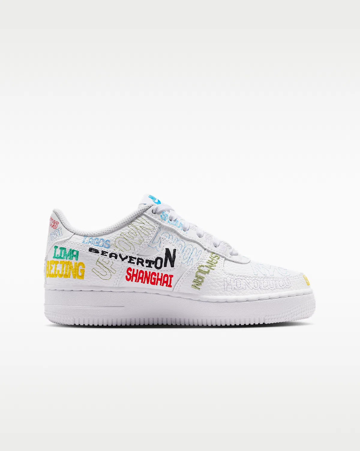 Детские кроссовки Nike Air Force 1 LV8 3, White/White — фото 3