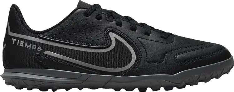 

Кроссовки Nike Tiempo Legend 9 Club TF GS 'Black Iron Grey', черный