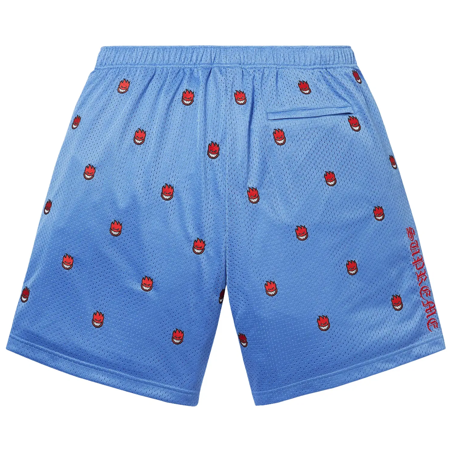 Шорты Supreme x Spitfire Mesh Short, синий — фото 2