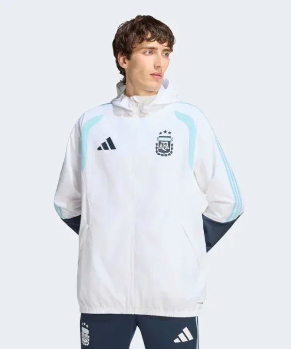 Куртка всепогодная Argentina 26, Adidas, белый