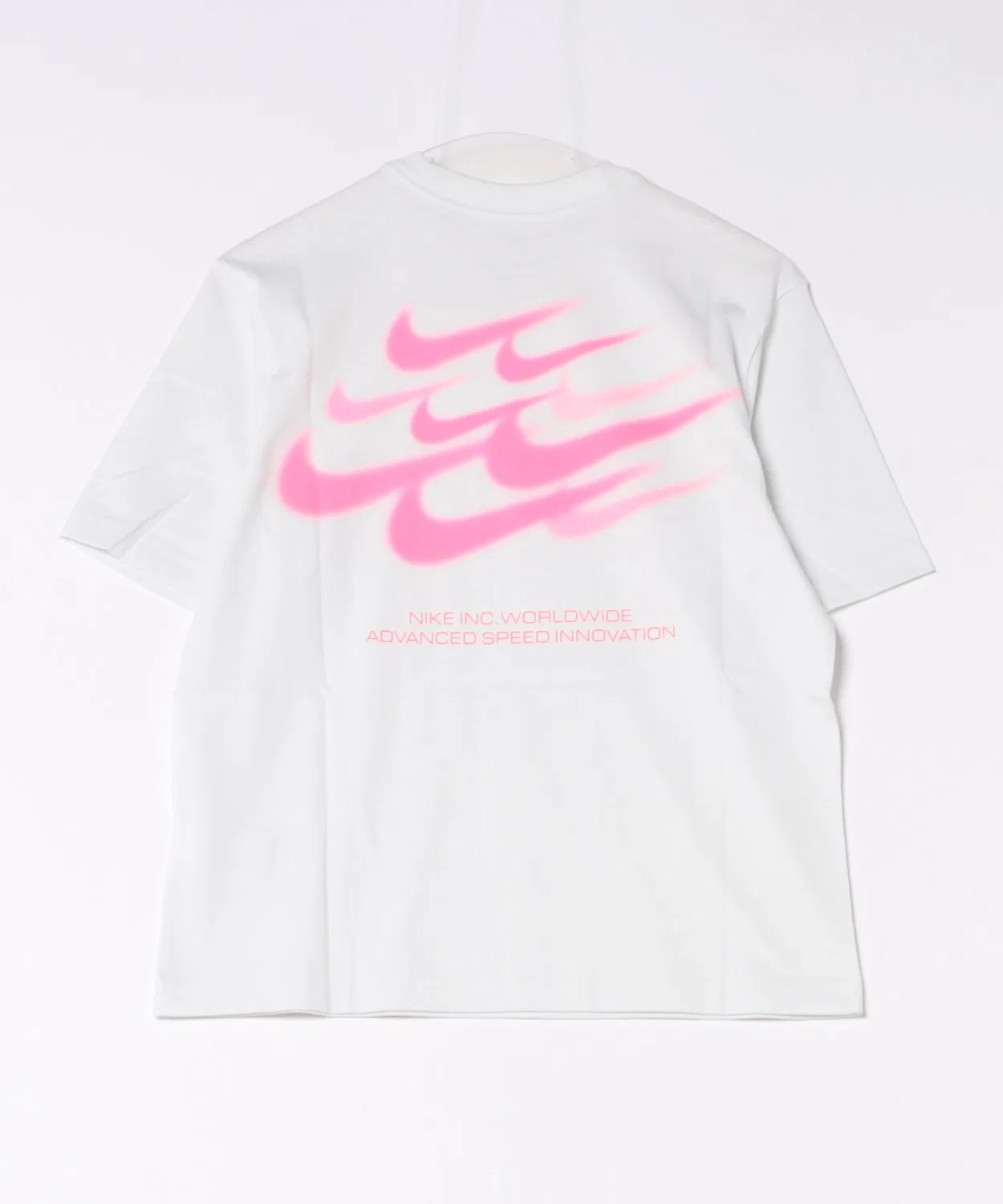 Женская футболка с коротким рукавом хлопковая NIKE, Белый — фото 2