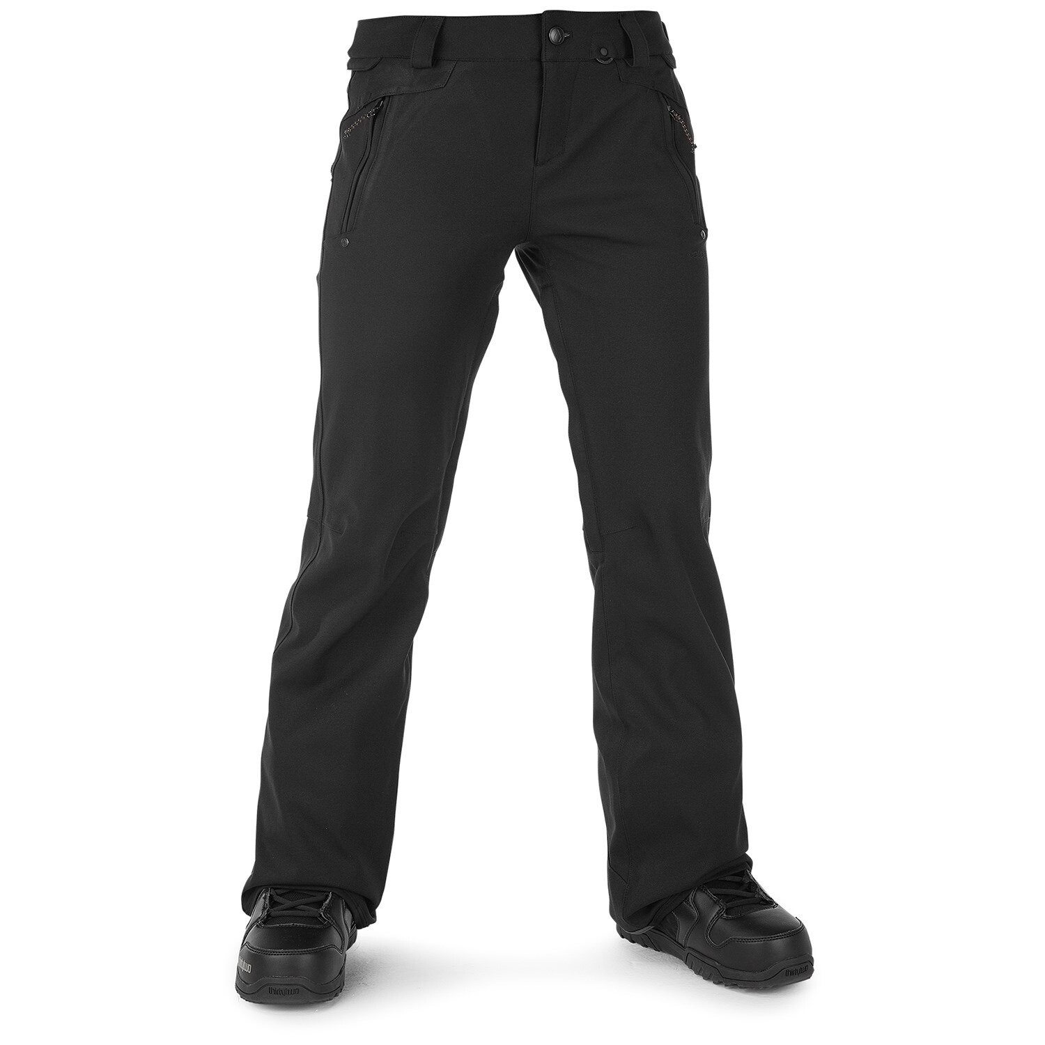 

Брюки Volcom Species эластичные, черный