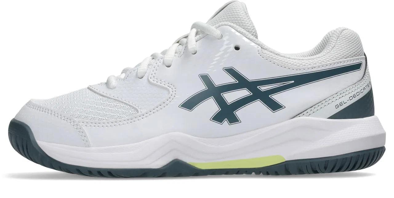 Детские кроссовки для мальчиков с поддержкой Gel Dedicated 8 Gs ASICS, Multi-Coloured — фото 4