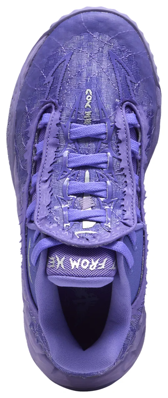 Детские кроссовки для мальчиков с текстильным верхом MB.05 Lo Team PUMA, Lavender Alert/Dark Amethyst — фото 4