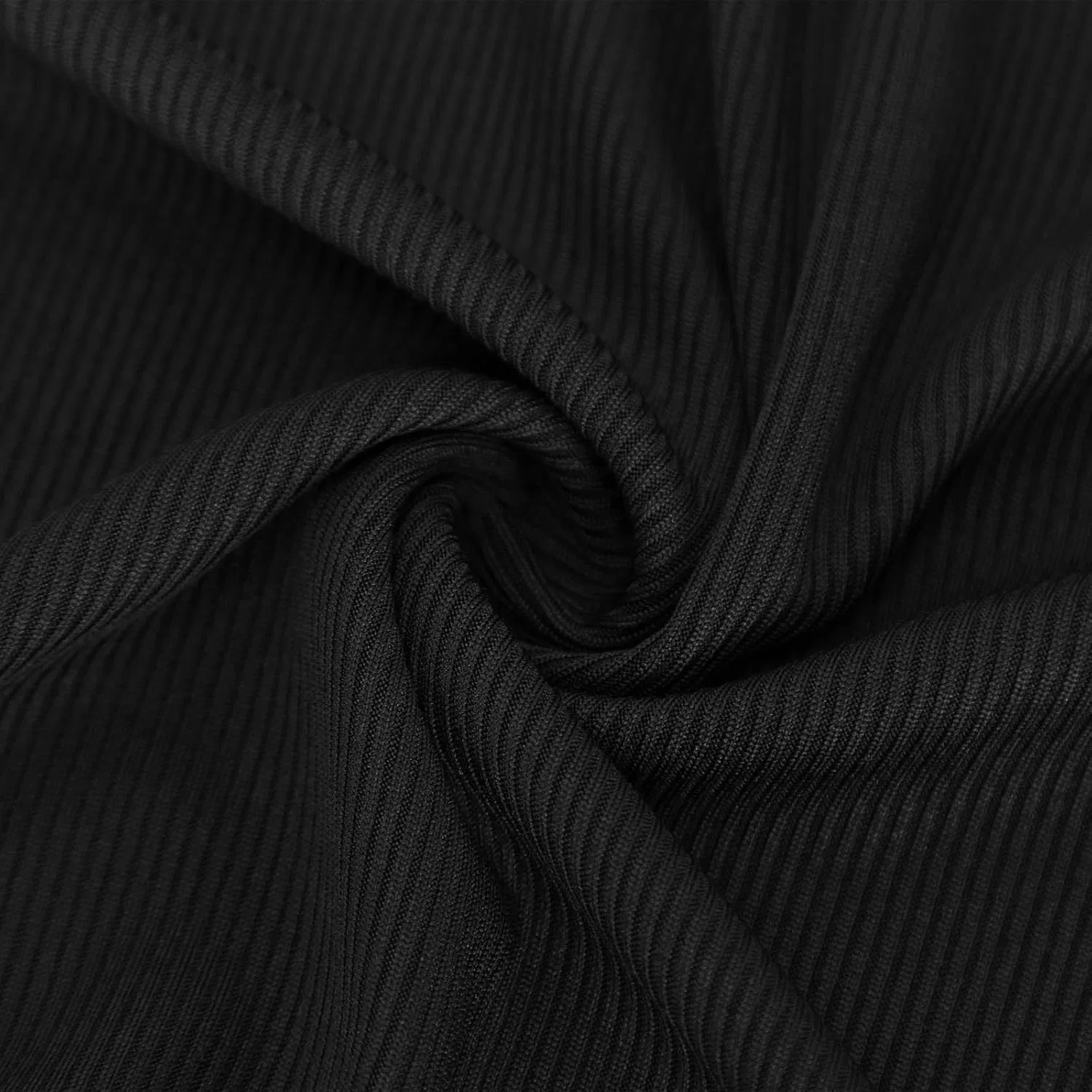 Мужская футболка свободного кроя с V-образным вырезом Black — фото 4