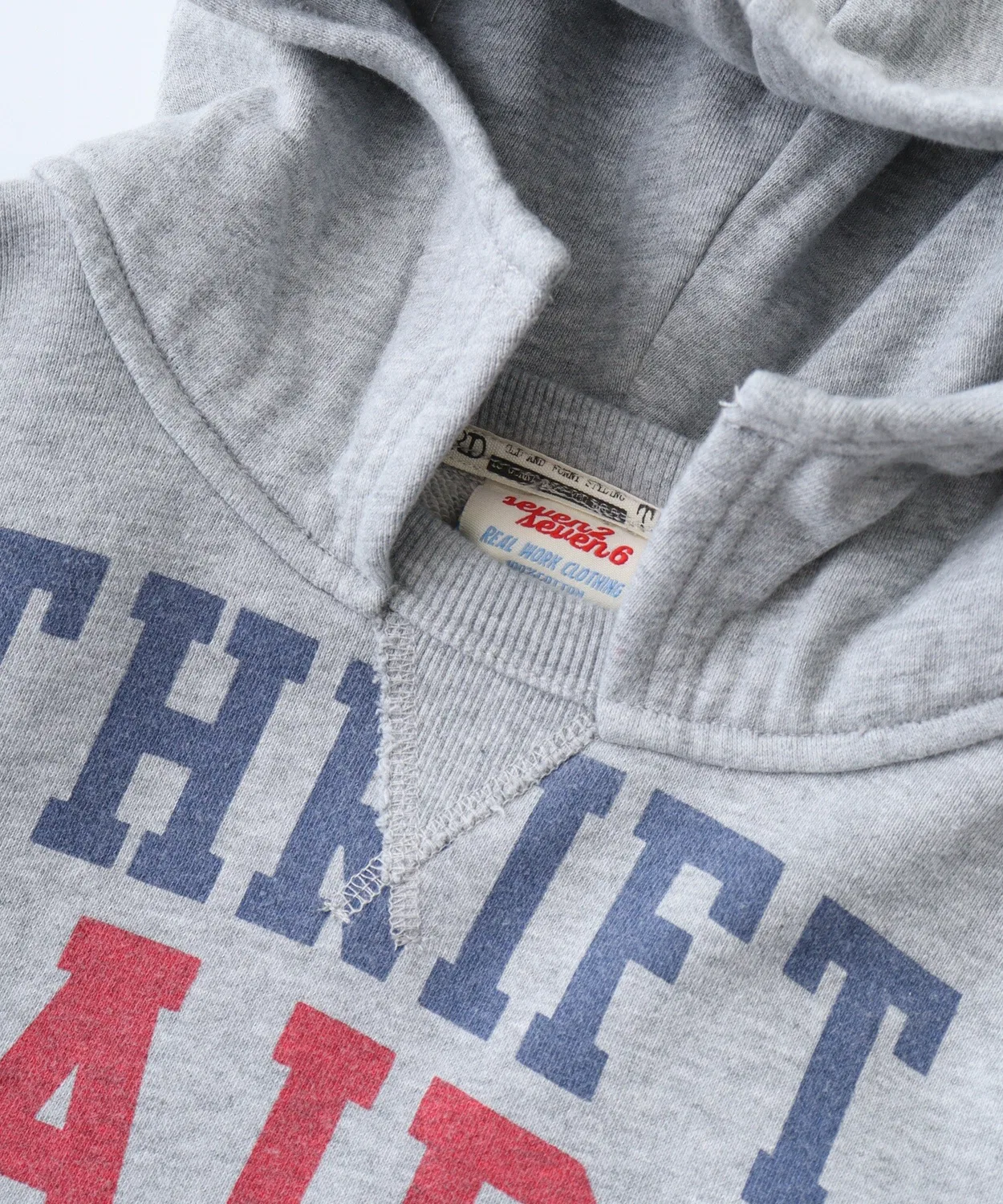 Детский худи с длинным рукавомс принтом Vintage-like FUNALIVE, Navy — фото 4