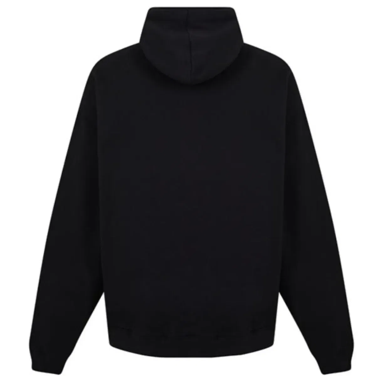 Мужской черный худи Dsquared2 Sunrise design herca fit, Black — фото 2